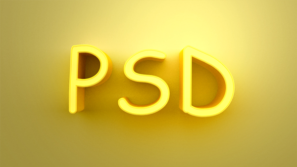 Create a Gold 3D Text Effect in Photoshop