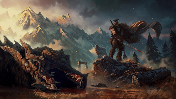 dovahkiin-matte-painting-1