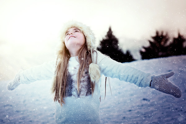 How to Create Snow Photo Effect in Photoshop