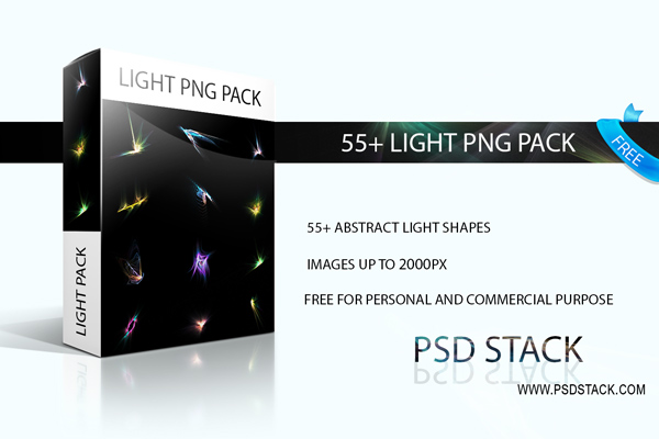 55 Light PNG Stock Pack