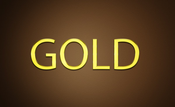 Create a Shiny Gold Text Effect in PSD Stack