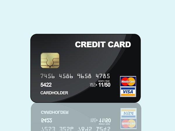 free credit card psd