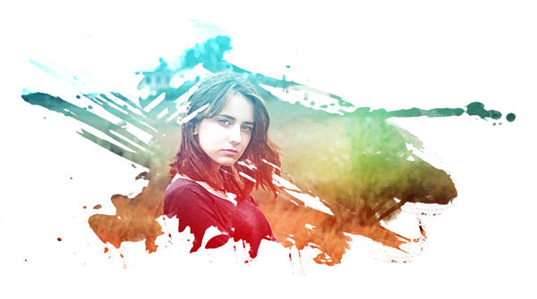 watercolor effect photoshop