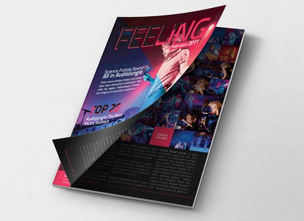 PSD Magazine MockUp