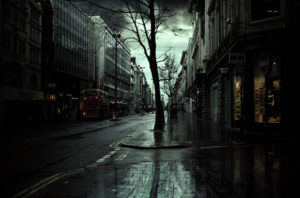 Create a Rainy Scene of London City in Photoshop
