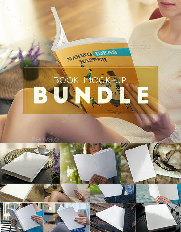 35+ Free Book Mockup PSD Templates for Designers - PSD Stack