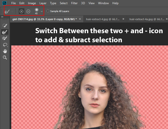 How to Cut Out Hair in Photoshop - PSD Stack