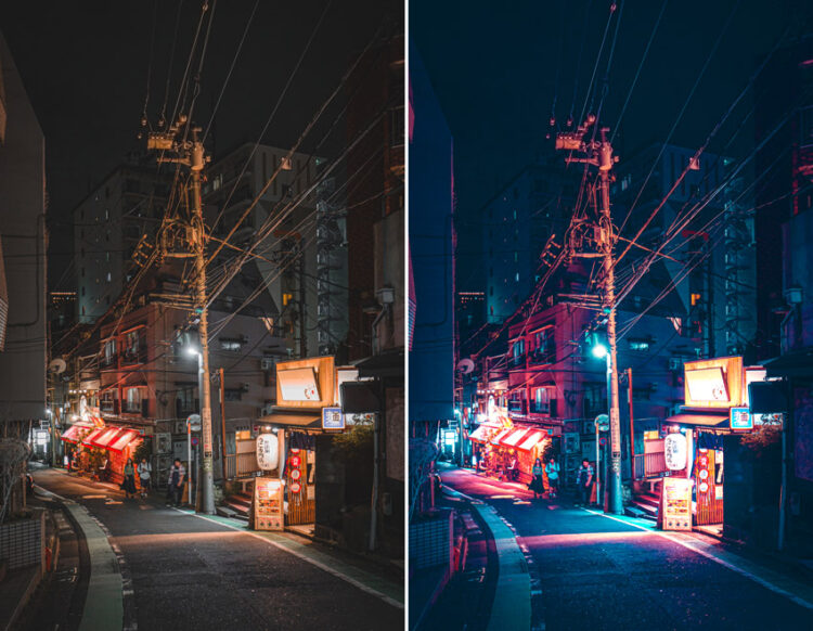 How to Edit a Night Scene in PSD Stack