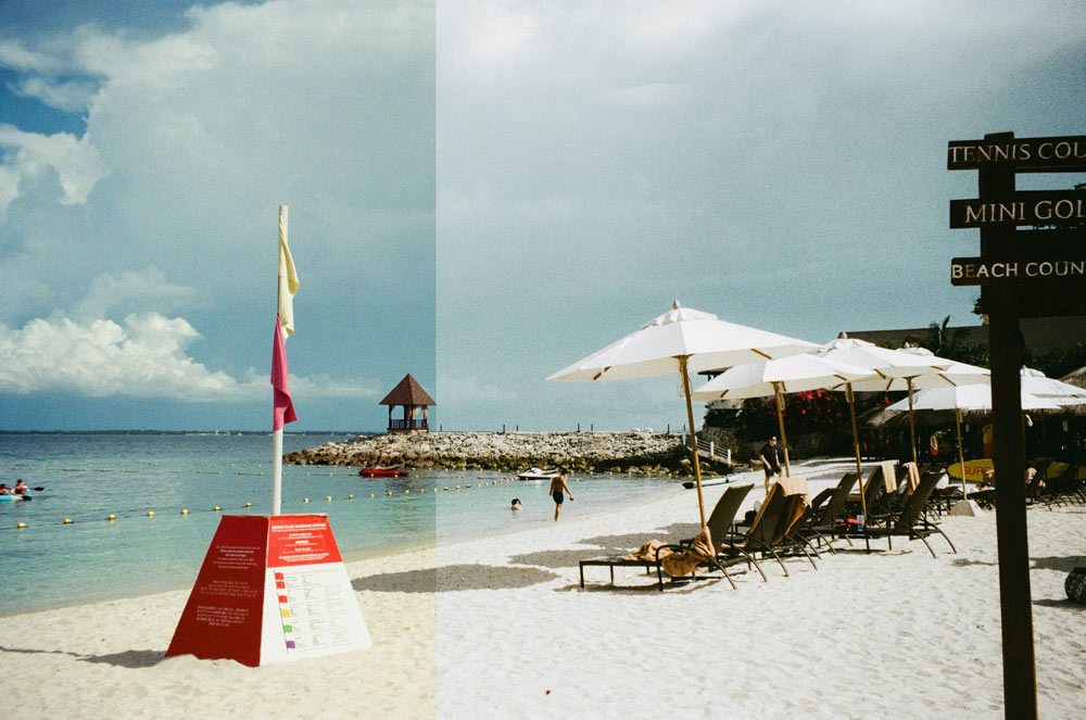 Instax Film Lightroom Preset before and after comparison