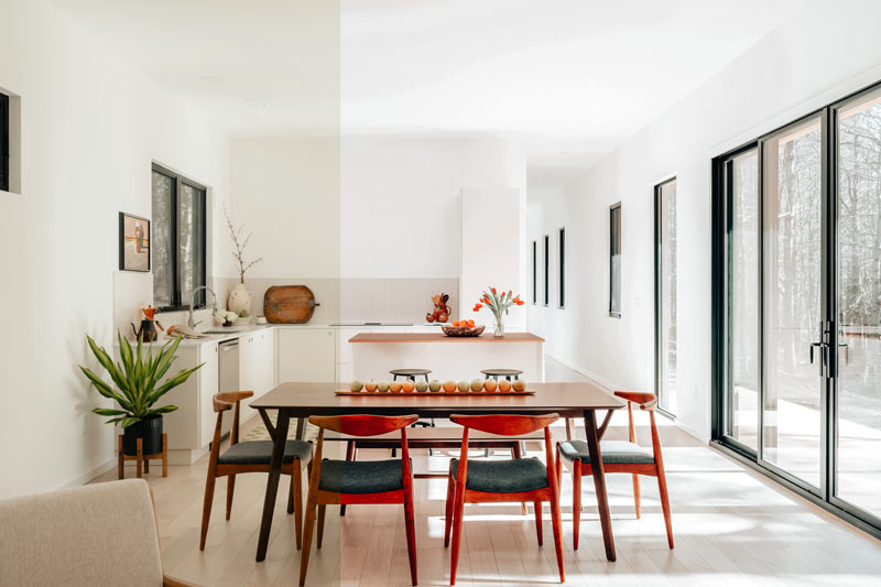 True Home Lightroom Preset before and after comparison