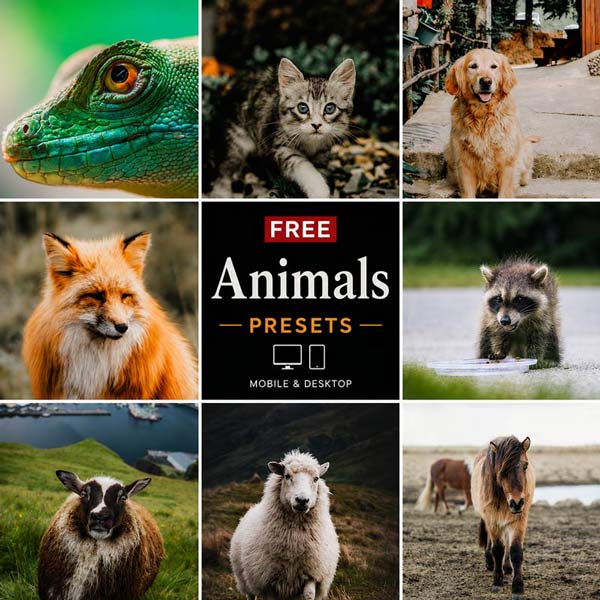 Free Animal Presets Category