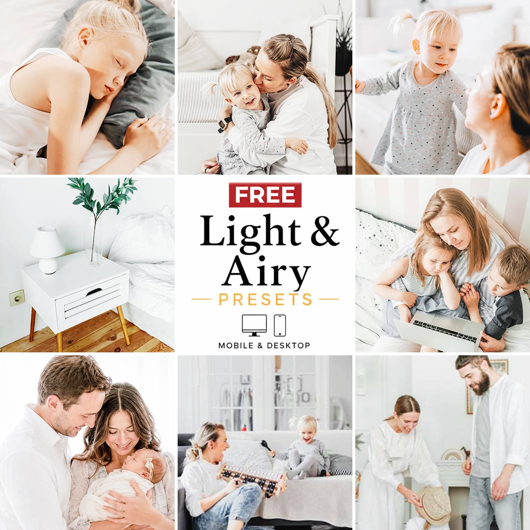 Free Light & Airy Presets Category