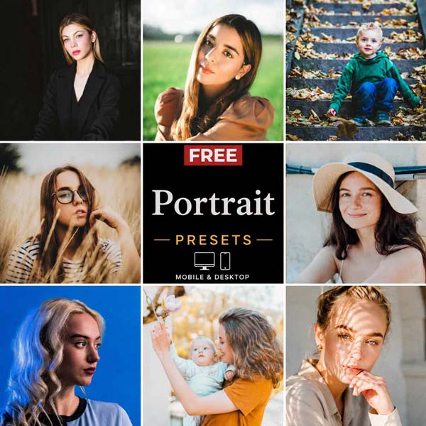 Free Portrait Presets Category