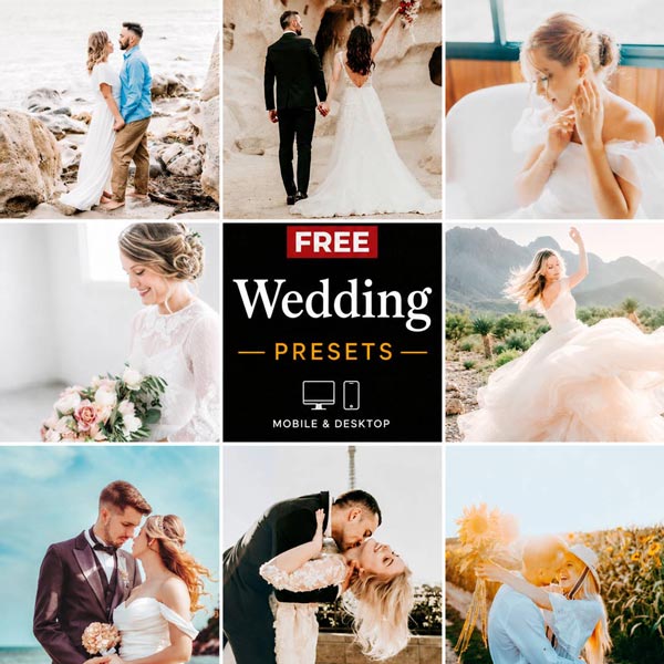 Free Wedding Preset Category