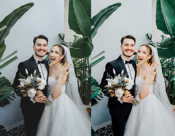 Free-Just-Married-Preset-before-after