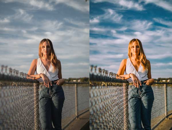 Free-Sunset-Denim-Preset-before-after